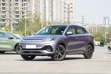 Hot sale byd yuan plus ev 2024 Long range Electric Energy Vehicle Rhythm Purple Appearance